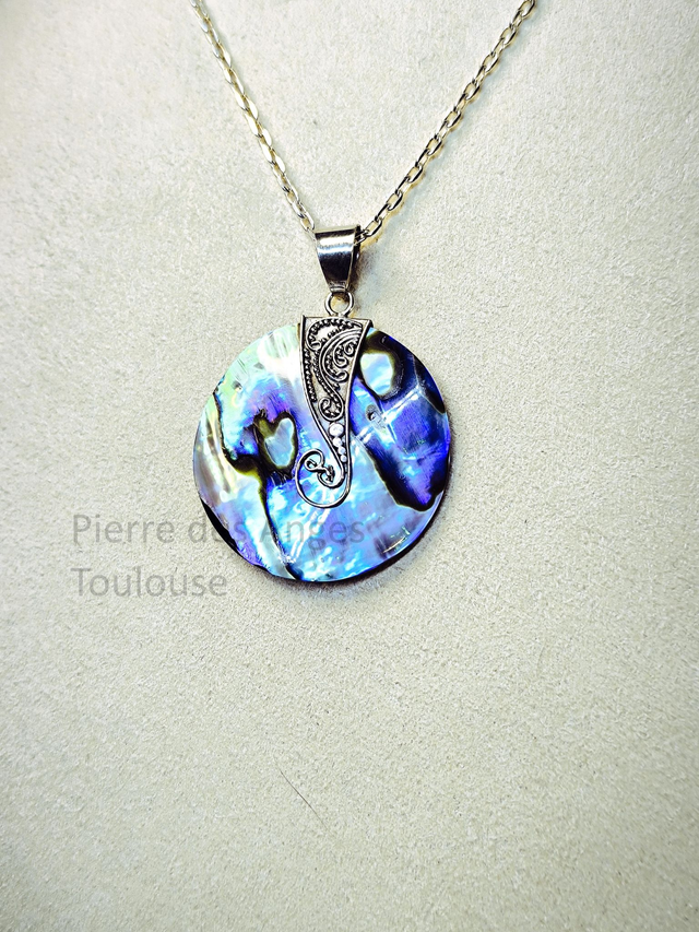 Pendentif Nacre Abalone