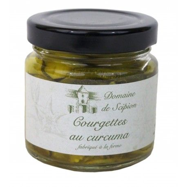 Courgettes curcuma 100g Domaine de Scipion 