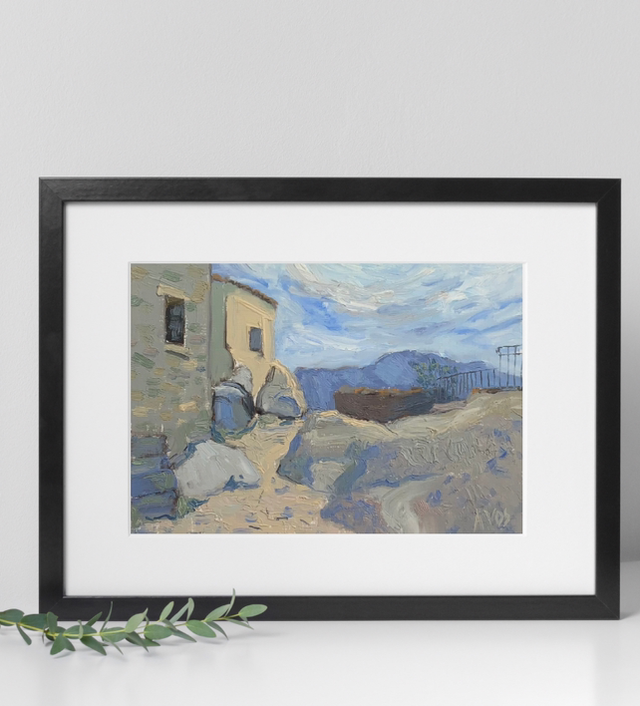 Souvenir de Corse - Village de Sant’Antonino