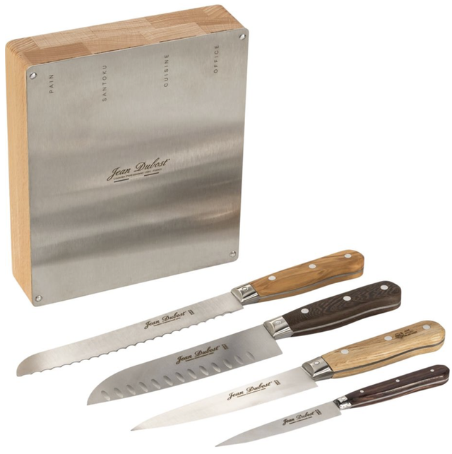 Laguiole Jean Dubost Küchen- messer Set 4 tlg.