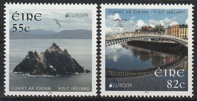 Ireland  2012  Europa,Visit Ireland  set  MNH