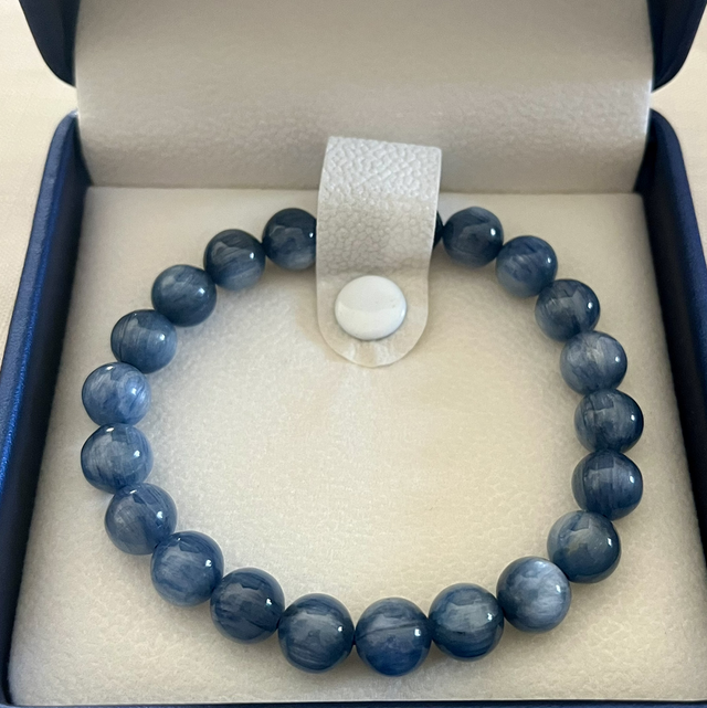 Bracelet de Cyanite Naturelle