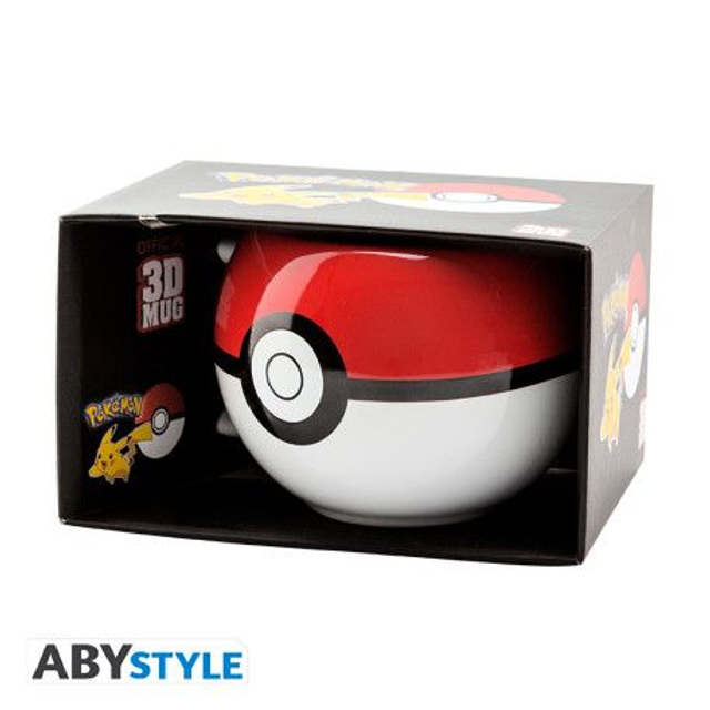 Poké Ball - Pokémon - Mug 3D 🔴⚪️