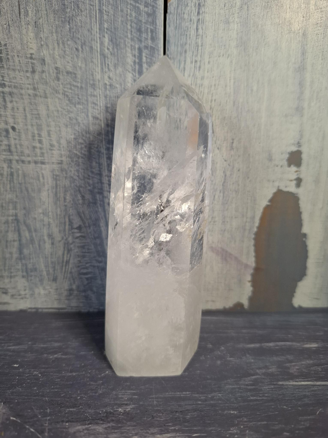 Clear Quartz Tower 