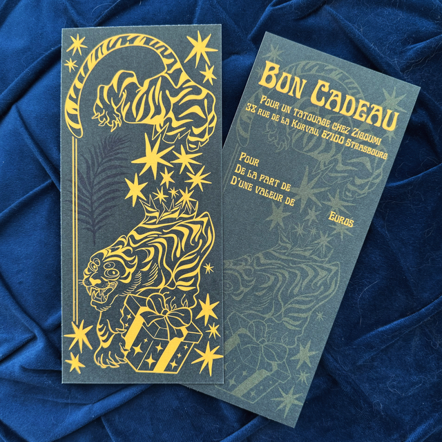 Bon cadeau - Tatouage 