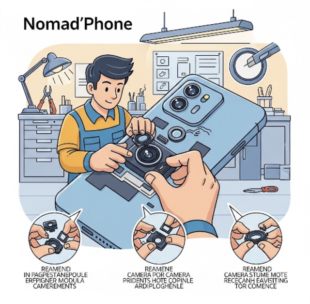 6.7. Remplacement Appareil Photo Samsung Galaxy A14