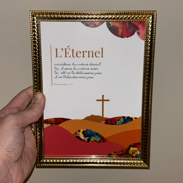 Affiche L’Éternel ne t’abandonnera pas