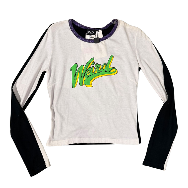 D&amp;G deadstock longsleeve top (S)
