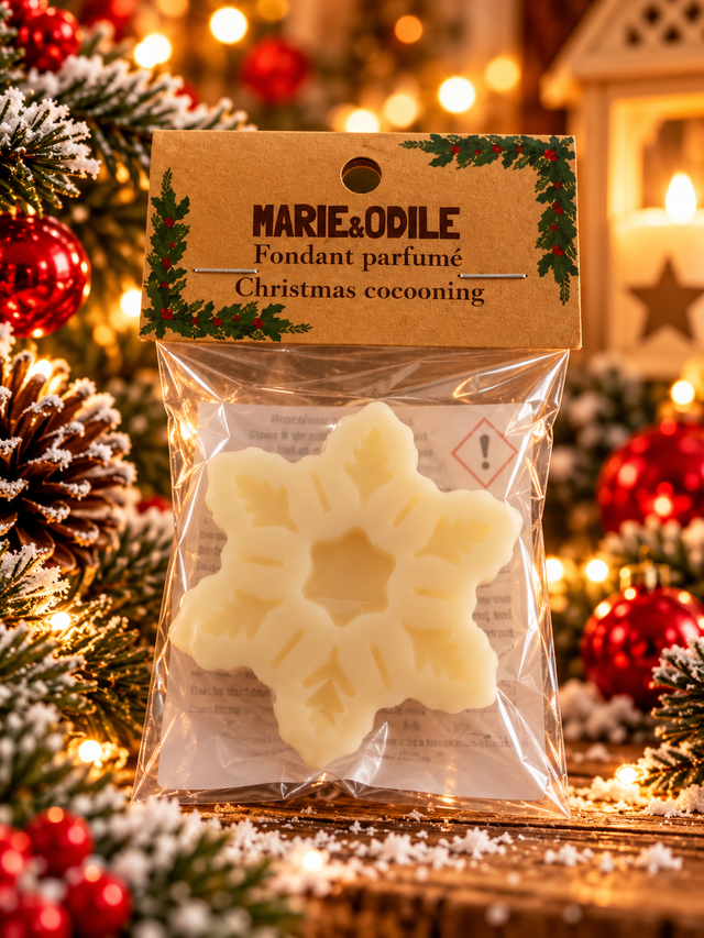 Fondant parfumé Christmas cocooning - 14 grammes