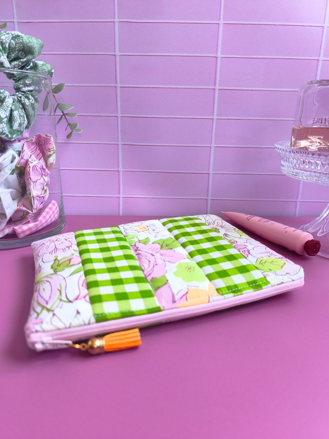 Pochette plate patchwork TUTTI FRUTTI