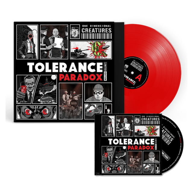 Tolerance Paradox Muso Bundle (Limited Ed Red Vinyl & CD)