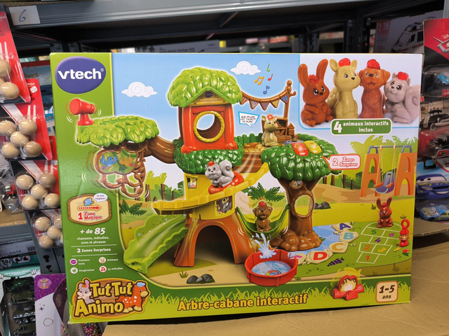 VTECH ARBRE INTERACTIF TUT TUT ANIMAUX 