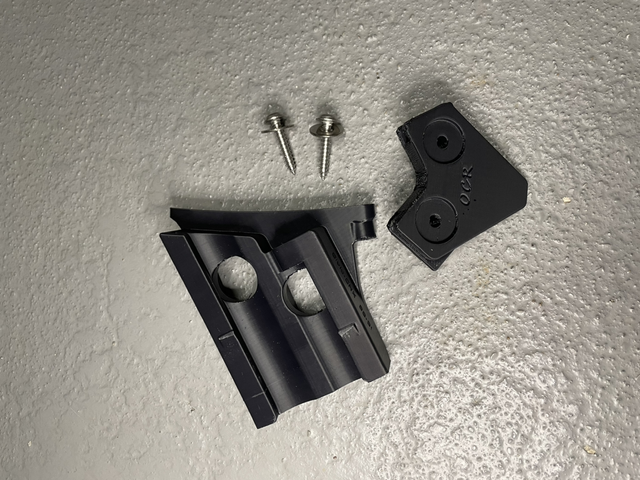 Glissière pare choc avant Honda Civic 88-91 