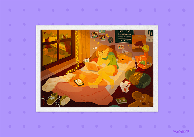 La sieste | Print A5