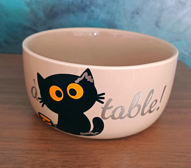 Bol pour chat (disponible)