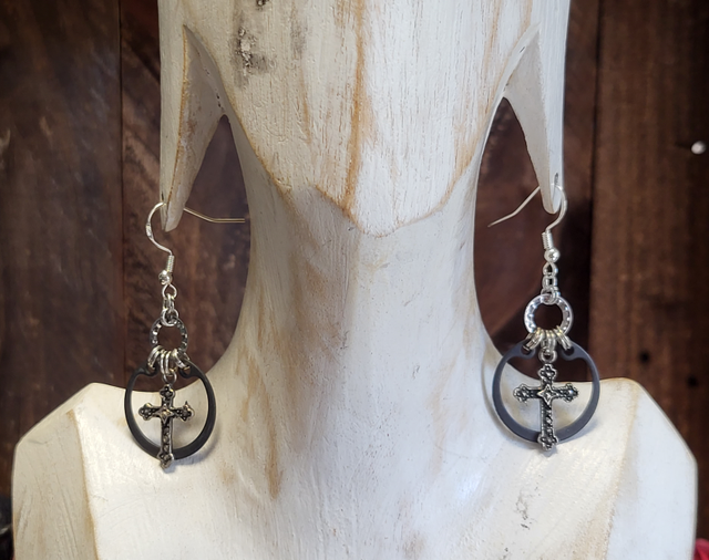 Boucles d'Oreilles Néo Circlips "Cercle Mystique"