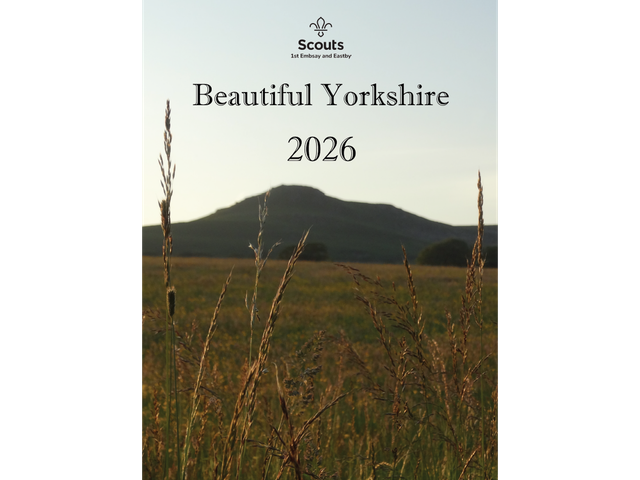 2026 Scouts Fundraising Calendar