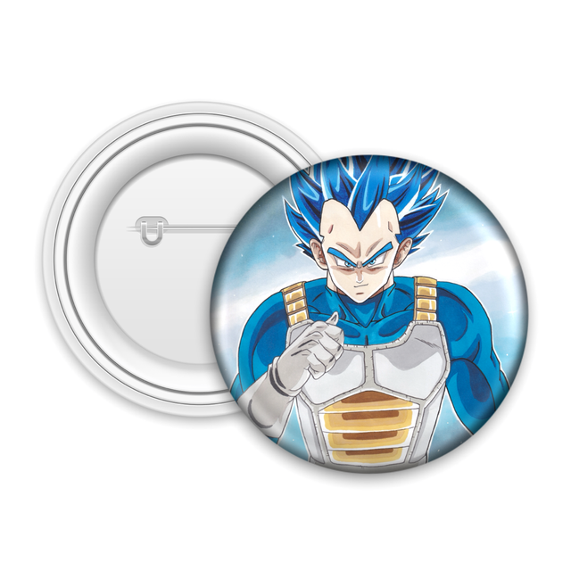 Badge Végéta Blue 