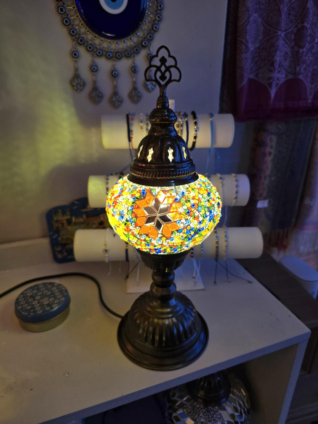 Medium Mosaic Table Lamp