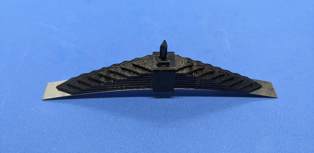 Bearing Leaf Springs 5 Inch Gauge - Set of 4 With Spring Steel Top Leaf &amp; 8 Printed Leaves 