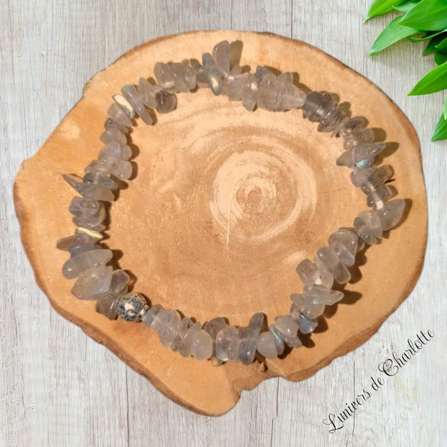 Bracelet "Labradorite" - Baroque - BR-213