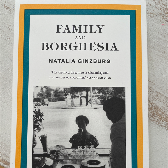 Familia And Borghesia Natalia Ginzburg