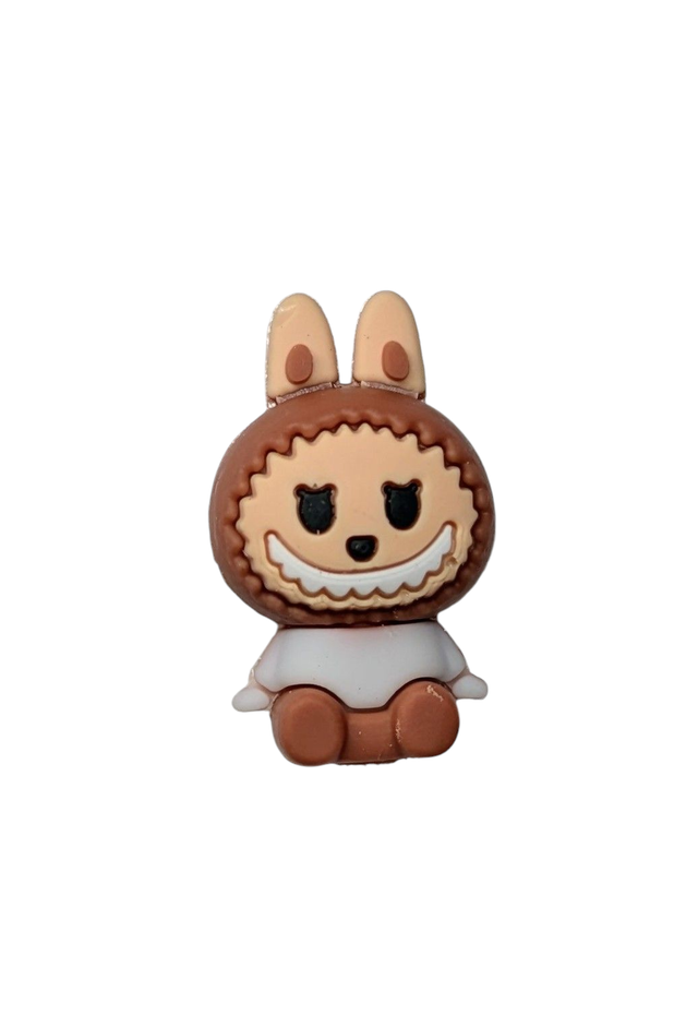 Brown Monster Bunny Topper 