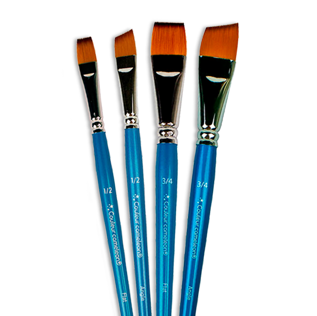 Set de pinceaux one stroke