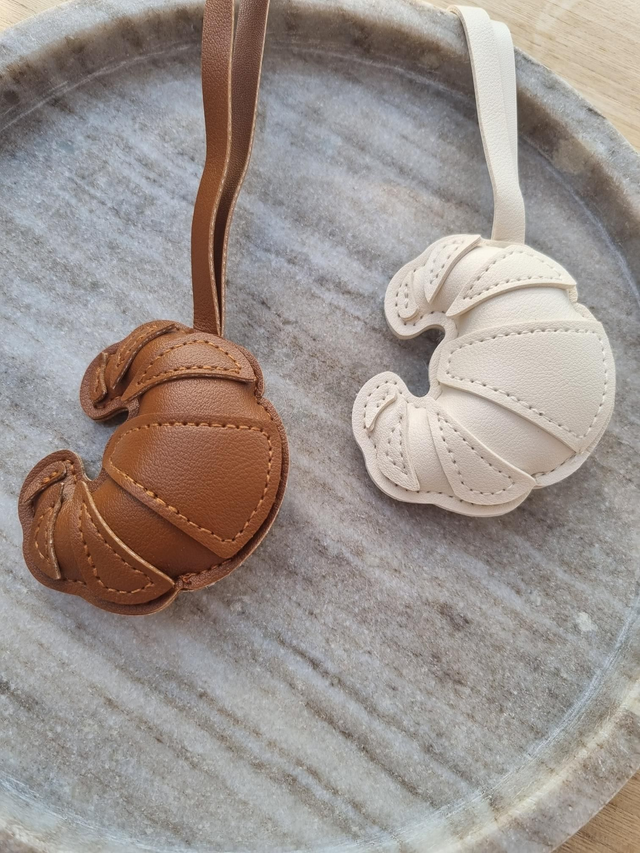 Taschenanhänger Croissant