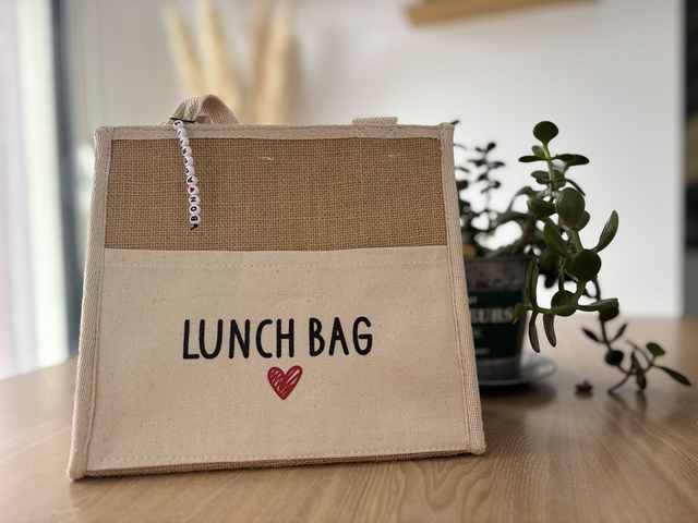 Lunch bag bi-matière