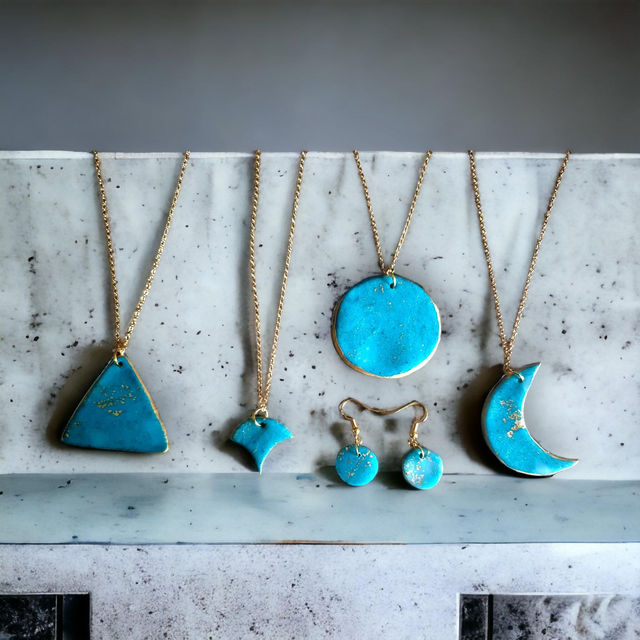 Bijoux bleu azur 💎