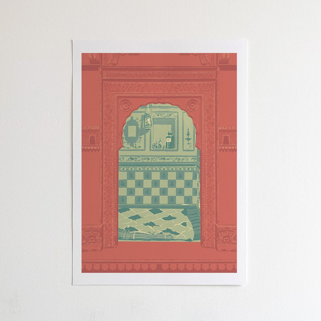 Bikaner Haveli Courtyard