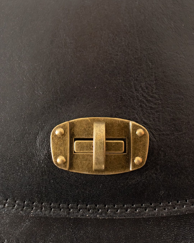 Borsa a tracolla compatta in pelle