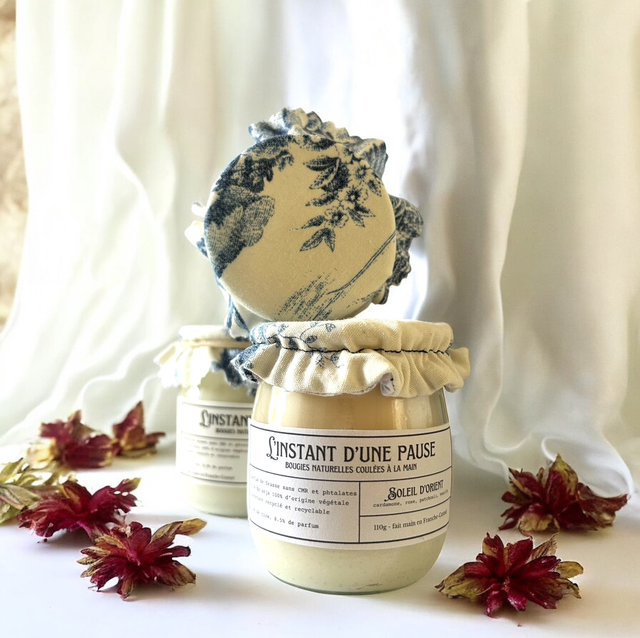 Bougie parfumée - Soleil d'Orient
