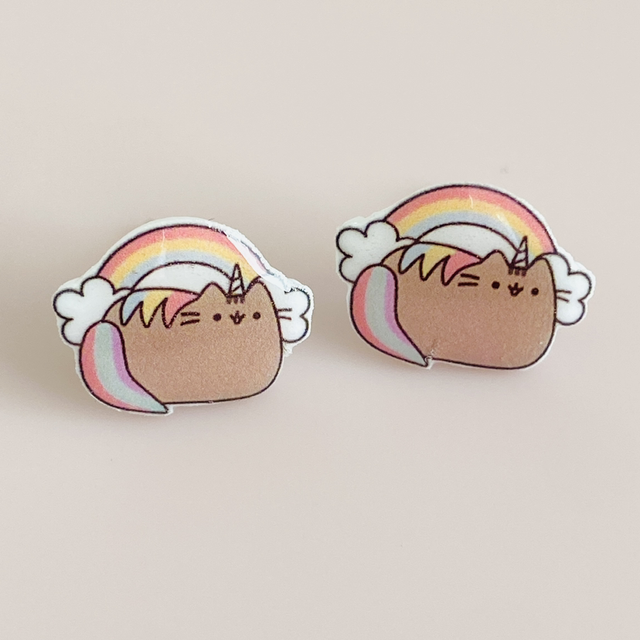 Boucles d’oreilles Unicorn Cat