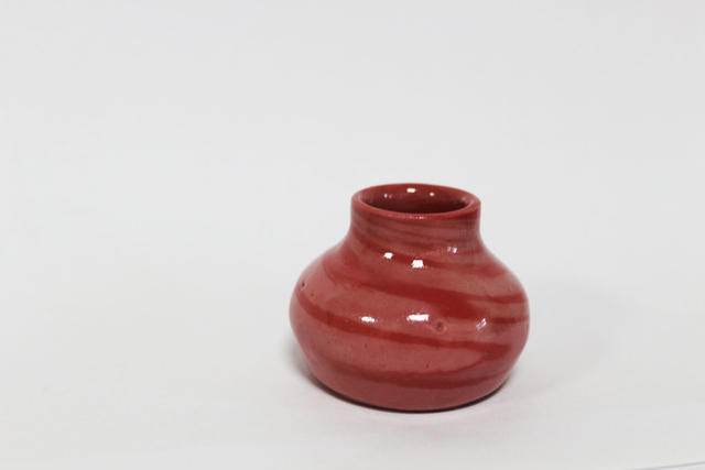 Mini vase à pâquerettes porcelaine melée