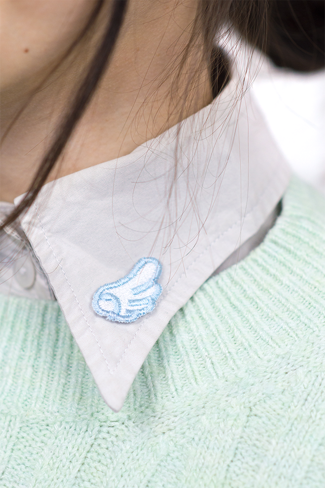 Pin's ailés ange (paire)