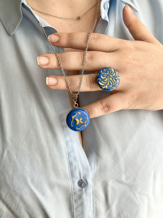 Collana cabochon