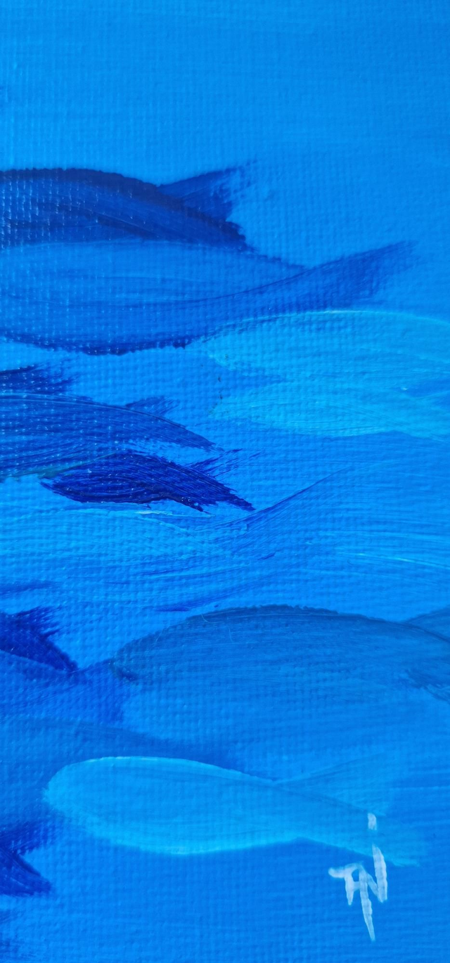 Huile sur toile | LA TRIBU M'EN-FISH