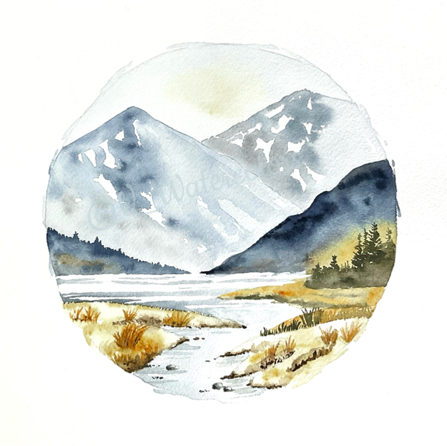 Bulle d’aquarelle #4