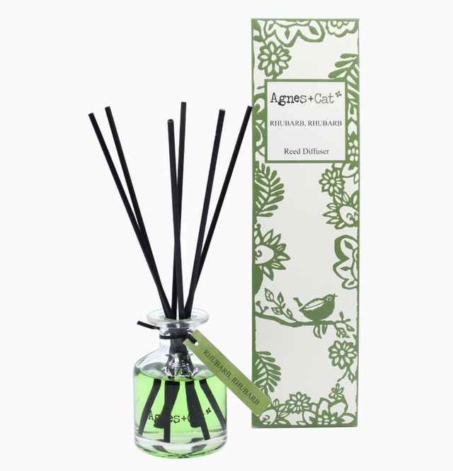 Agnes + Cat - Reed Diffuser 140ml - Rhubarb Rhubarb