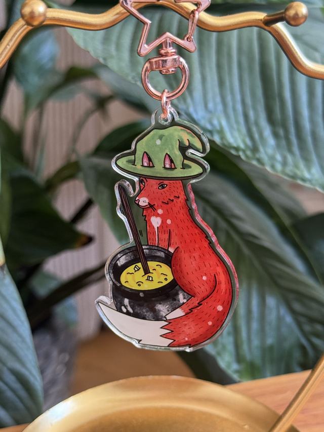 KEYCHAIN : POTIONS FOX