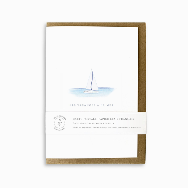 Carte postale - Les vacances à la mer