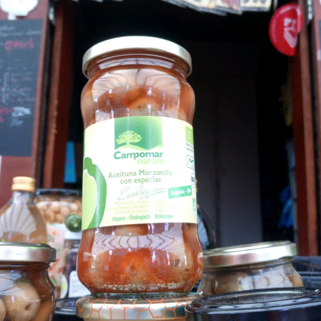 aceituna manzanilla con especias