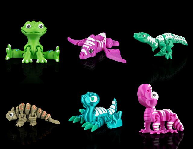 Animaux flexibles : Les Dinos mignons (Partie 3)