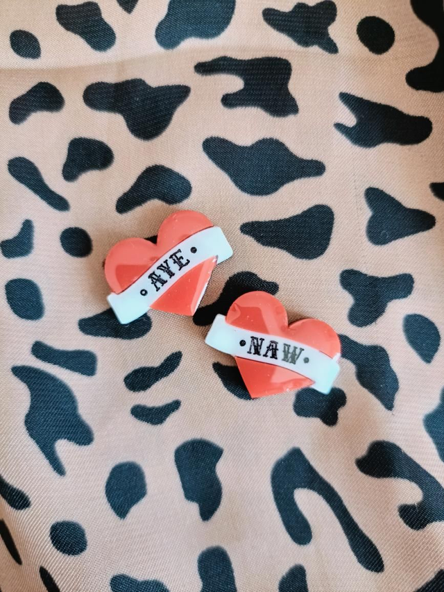 Aye Naw acrylic stud