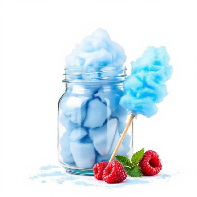 Pot de Barbe à Papa Framboise 