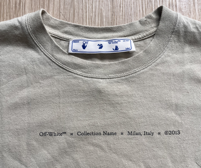 Off White t-shirt size M preowned