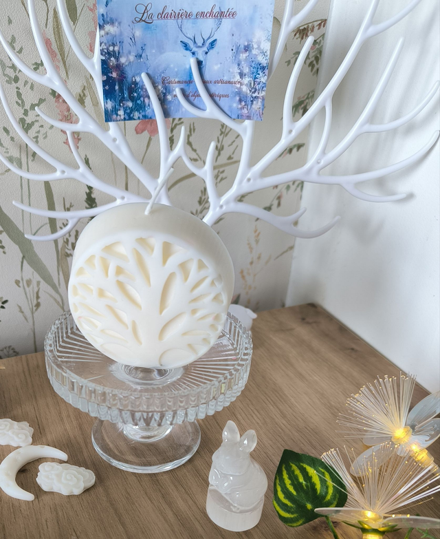 Bougie Arbre de vie " Bonbon Coco"