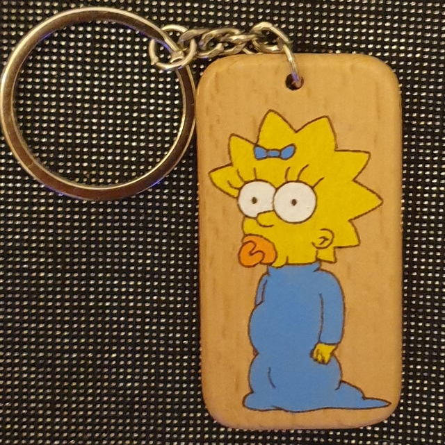 Porte-clef Simpson, Maggie 